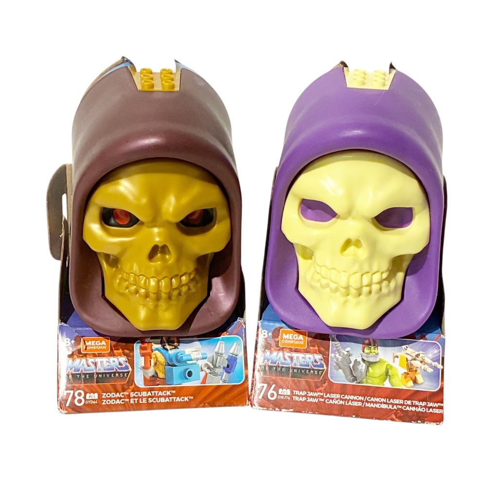 2020 Mega Construx Masters Universe #76-#78 HE-MAN & TRAP JAW-NIP NEW